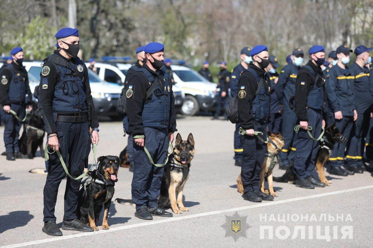 В Одессе провели особый инструктаж для силовиков перед 1-2 мая. Фото: npu.gov.ua