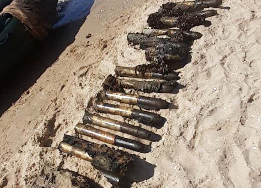 В Одесской области нашли судно со снарядами времен 2 мировой