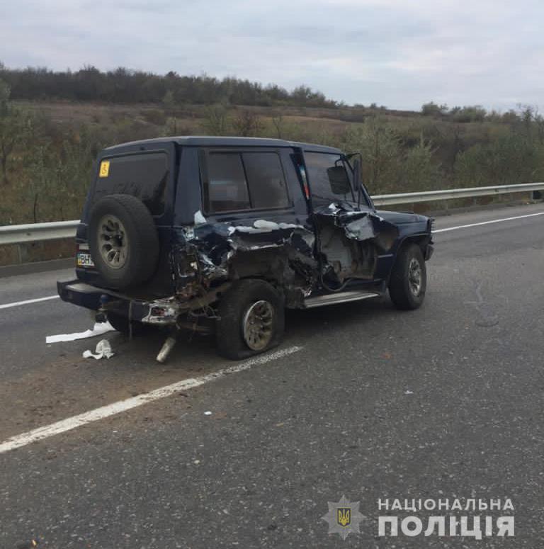 Под Одессой "ВАЗ" влетел в "Hyundai", погибли два человека. Фото: Нацполиция
